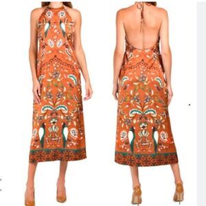 House of Harlow 1960 Orange Maxi Dress